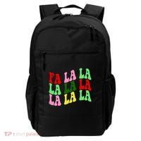 Fa La La Groovy Christmas Backpack thumb 0