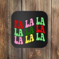 Fa La La Groovy Christmas Coaster thumb 0