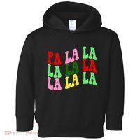Fa La La Groovy Christmas Toddler Hoodie thumb 0
