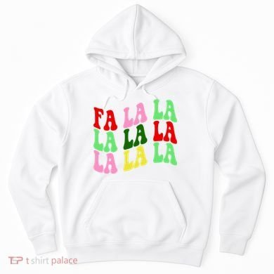 Fa La La Groovy Christmas Hoodie