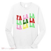 Fa La La Groovy Christmas Long Sleeve Shirt thumb 0