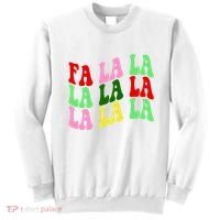 Fa La La Groovy Christmas Sweatshirt thumb 0