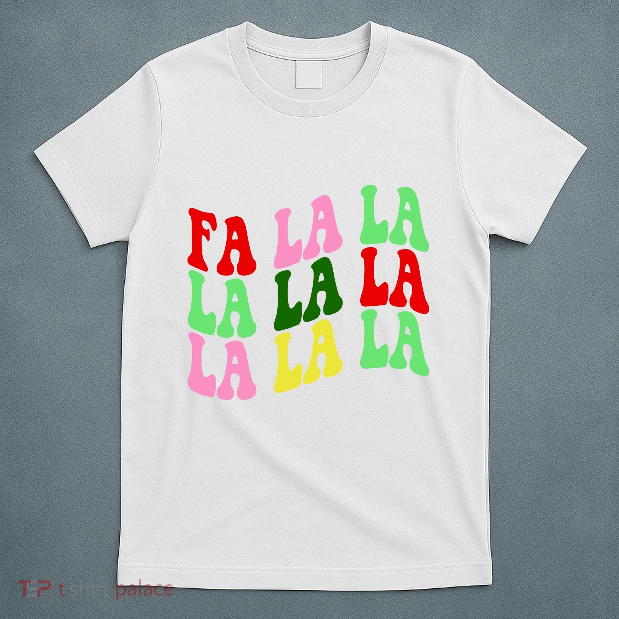 Fa La La Groovy Christmas T-Shirt