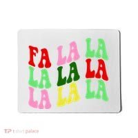 Fa La La Groovy Christmas Mousepad thumb 0