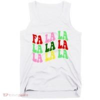 Fa La La Groovy Christmas Tank Top thumb 0