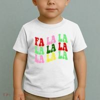 Fa La La Groovy Christmas Toddler T-Shirt thumb 2