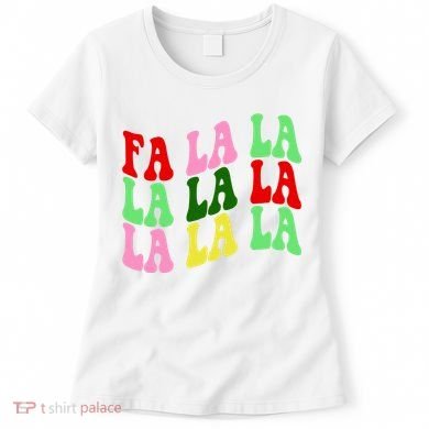 Fa La La Groovy Christmas Women's T-Shirt