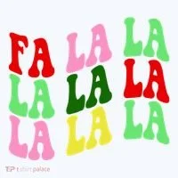 Fa La La Groovy Christmas Women's T-Shirt thumb 6