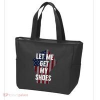 Funny Let Me Get My Shoes Tote Bag thumb 3