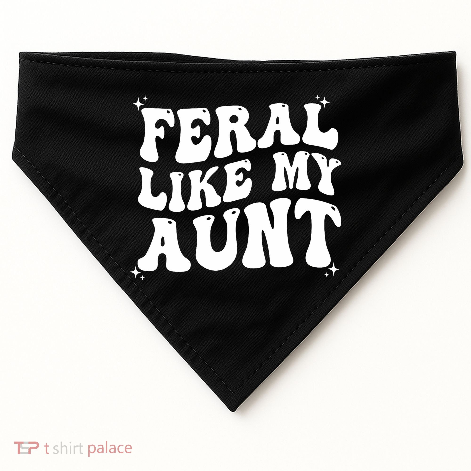 Feral Like My Aunt USA-Made Doggie Bandana