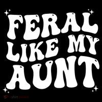 Feral Like My Aunt Baby Bodysuit thumb 2