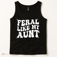 Feral Like My Aunt Tank Top thumb 2