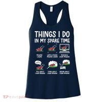 Funny Lawn Mower Clothes Gifts For Landscapers Gardener Women's Tank Top thumb 0