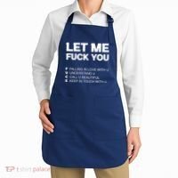 Funny Let Me Fuck You Apron thumb 2