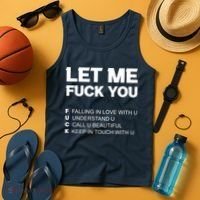 Funny Let Me Fuck You Tank Top thumb 4
