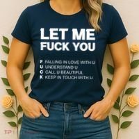 Funny Let Me Fuck You Women's T-Shirt thumb 2