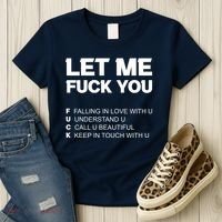 Funny Let Me Fuck You Women's T-Shirt thumb 3