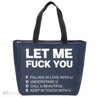 Funny Let Me Fuck You Tote Bag thumb 0