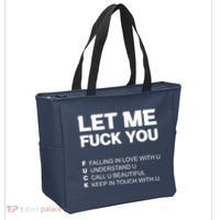 Funny Let Me Fuck You Tote Bag thumb 2