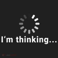 Funny Loading Meme IT Outfits Im Thinking Golf Towel thumb 3