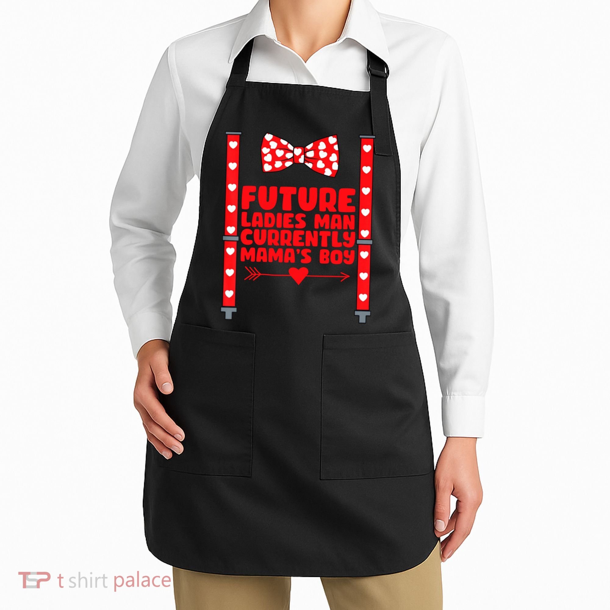 Future Ladies Man Currently Mama's Boy Apron