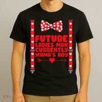 Future Ladies Man Currently Mama's Boy T-Shirt thumb 3