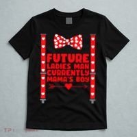 Future Ladies Man Currently Mama's Boy T-Shirt thumb 5