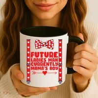 Future Ladies Man Currently Mama's Boy Coffee Mug thumb 3