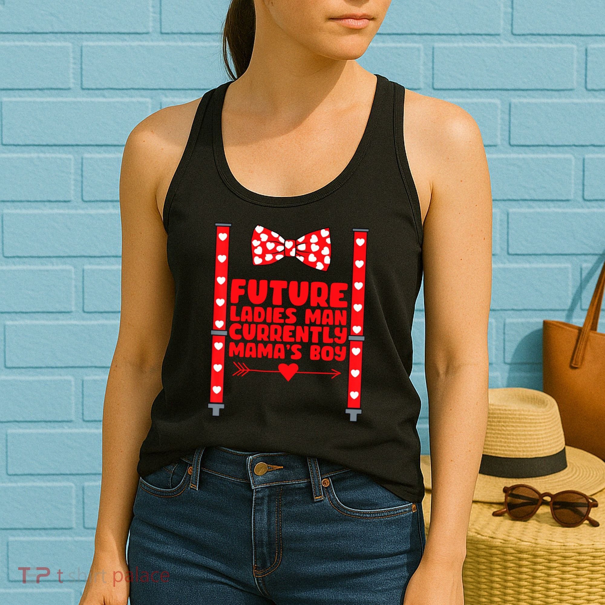 Future Ladies Man Currently Mama's Boy Women's Tank Top