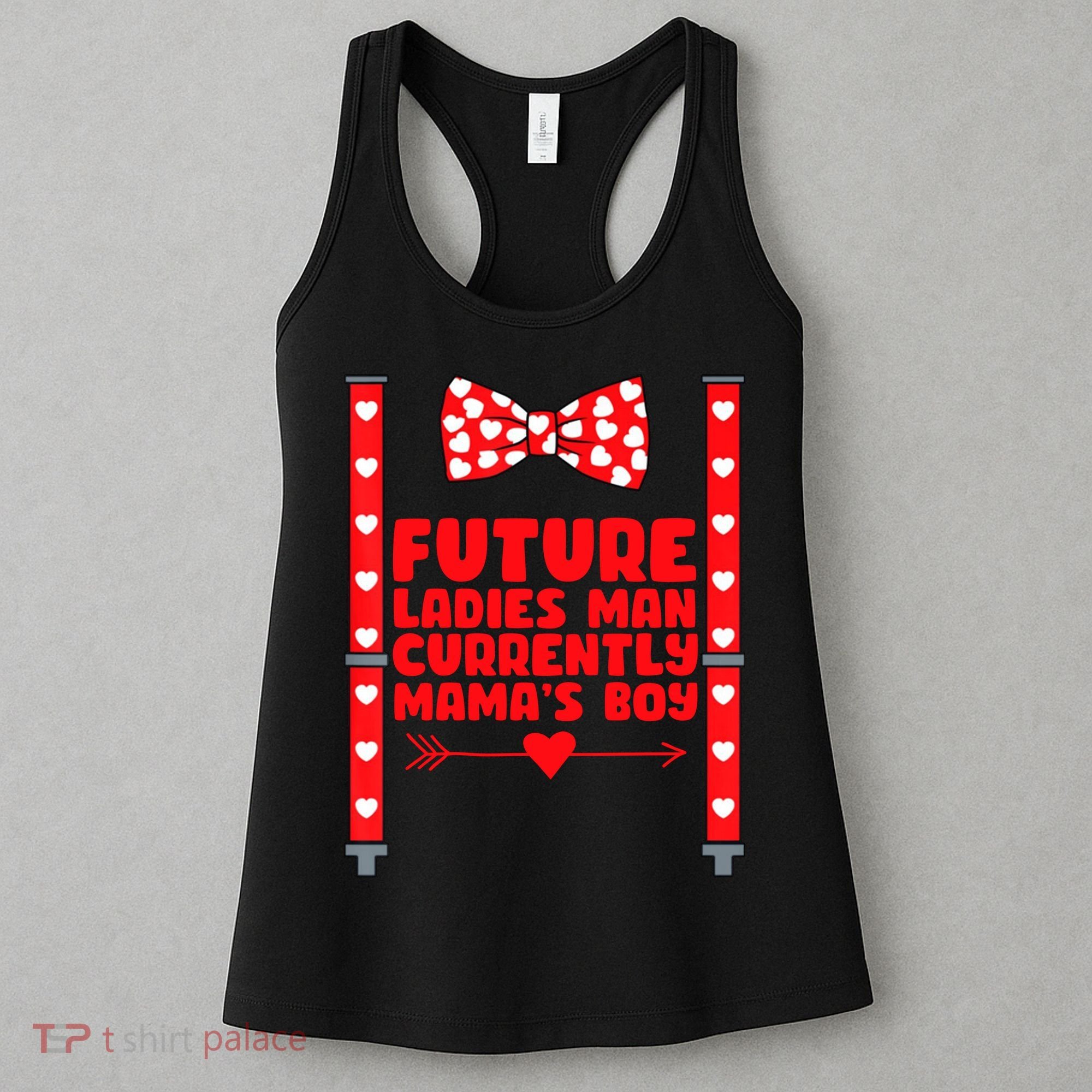 Future Ladies Man Currently Mama's Boy Women's Tank Top