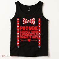 Future Ladies Man Currently Mama's Boy Tank Top thumb 2