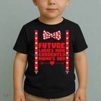 Future Ladies Man Currently Mama's Boy Toddler T-Shirt thumb 2