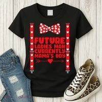 Future Ladies Man Currently Mama's Boy Women's T-Shirt thumb 3
