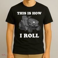 Funny Lawn Mower Mowing Riding Rider Toddler Kids Boys T-Shirt thumb 3