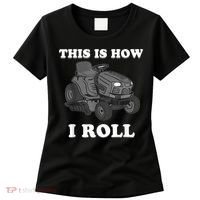 Funny Lawn Mower Mowing Riding Rider Toddler Kids Boys Women's T-Shirt thumb 0