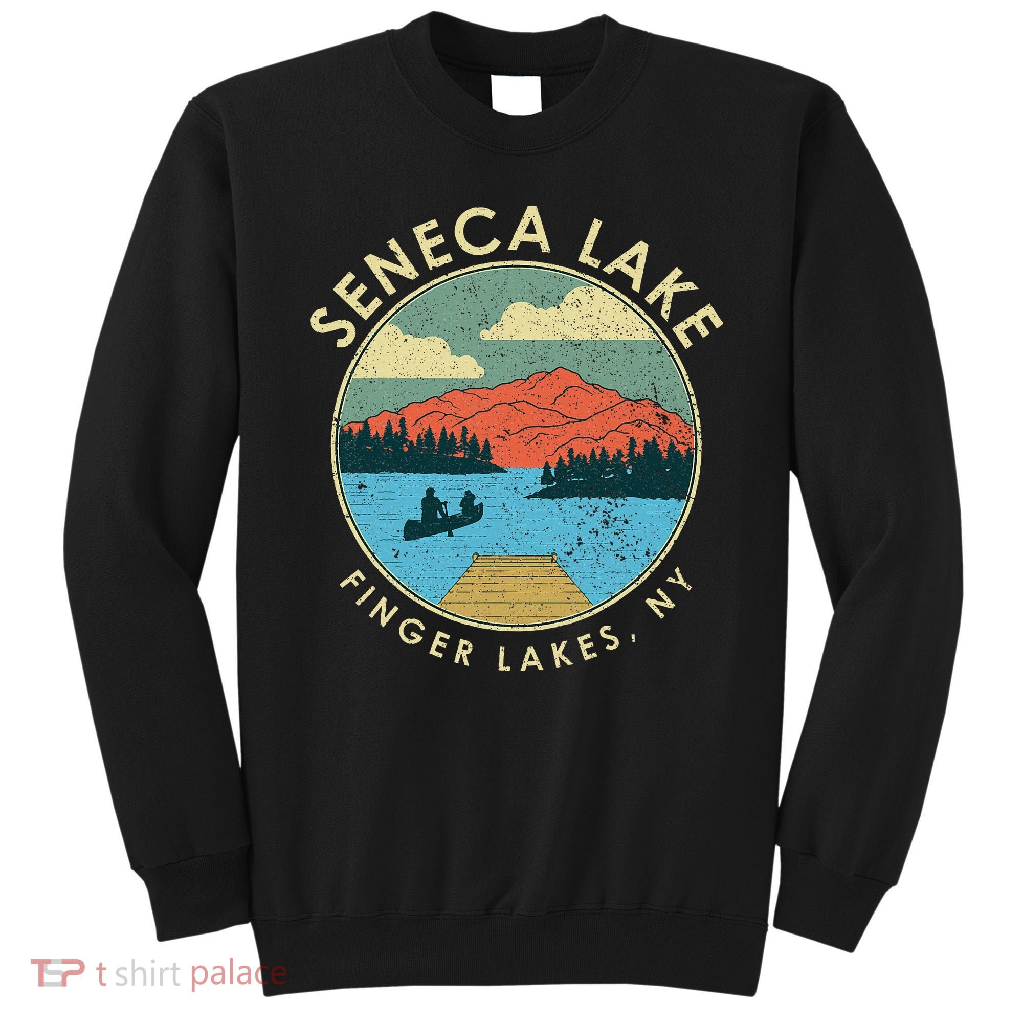 Finger Lakes Ny New York Seneca Lake Sweatshirt
