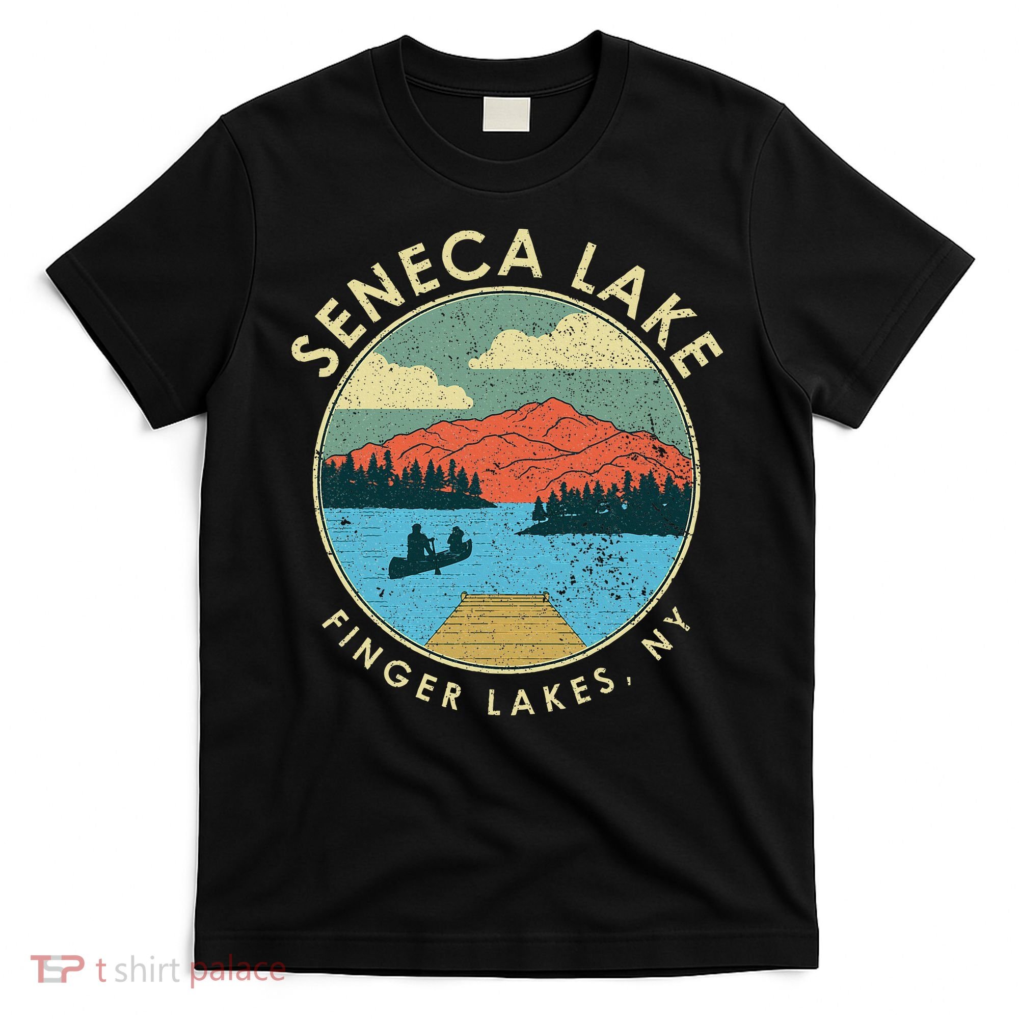 Finger Lakes Ny New York Seneca Lake T-Shirt