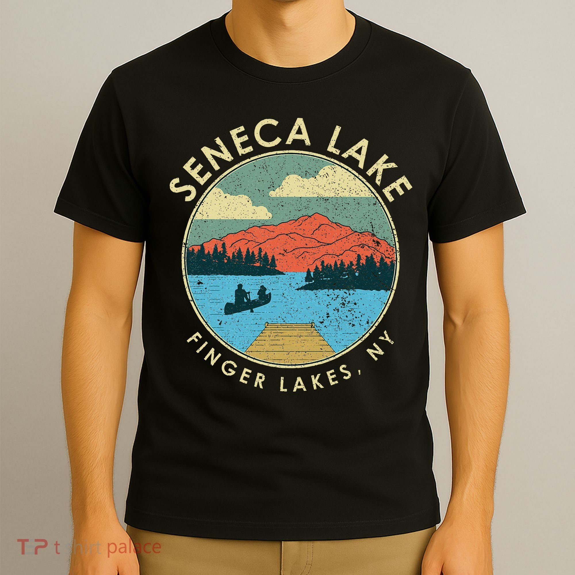 Finger Lakes Ny New York Seneca Lake T-Shirt