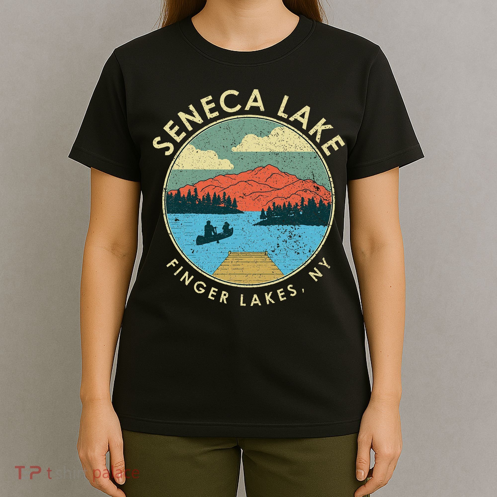Finger Lakes Ny New York Seneca Lake T-Shirt