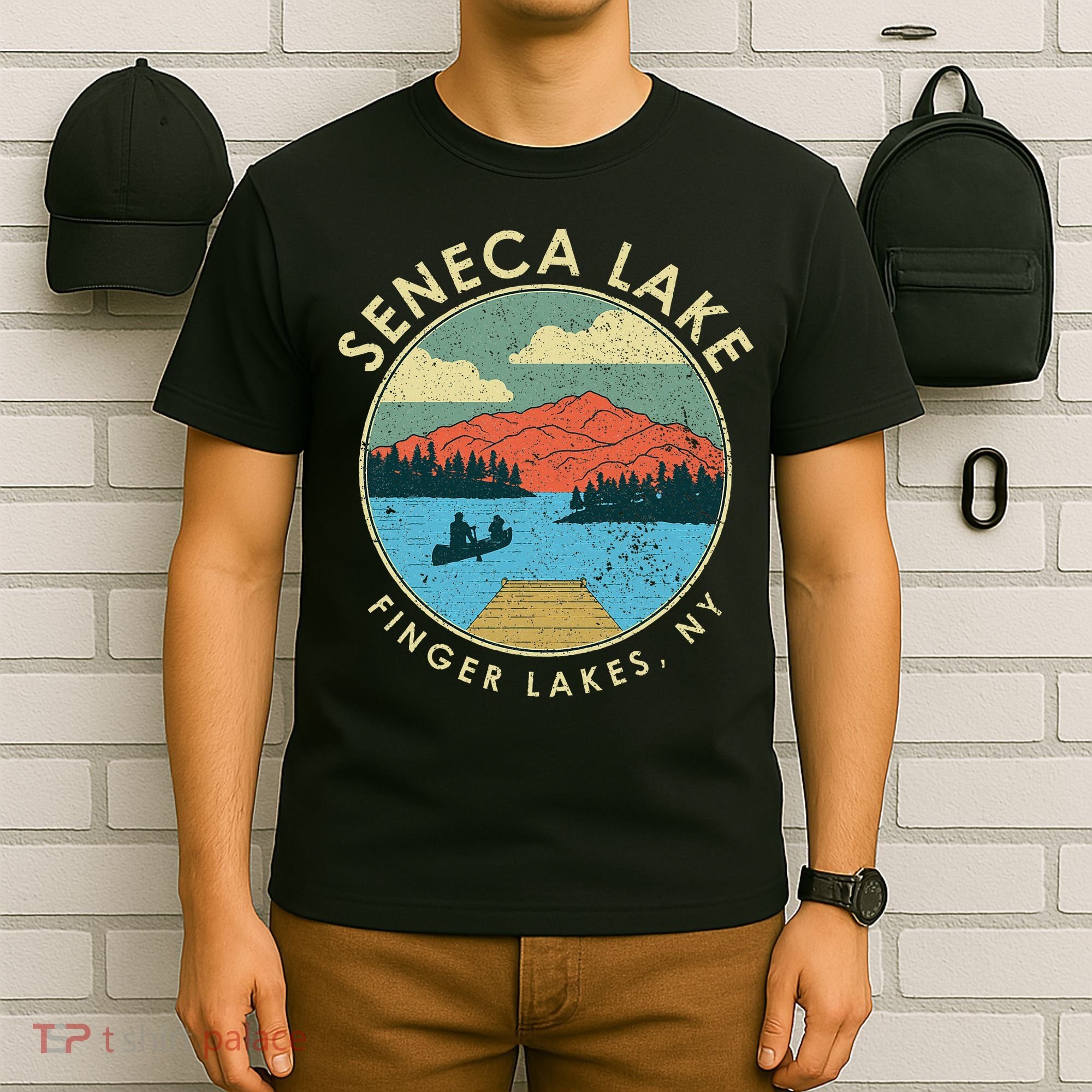 Finger Lakes Ny New York Seneca Lake T-Shirt