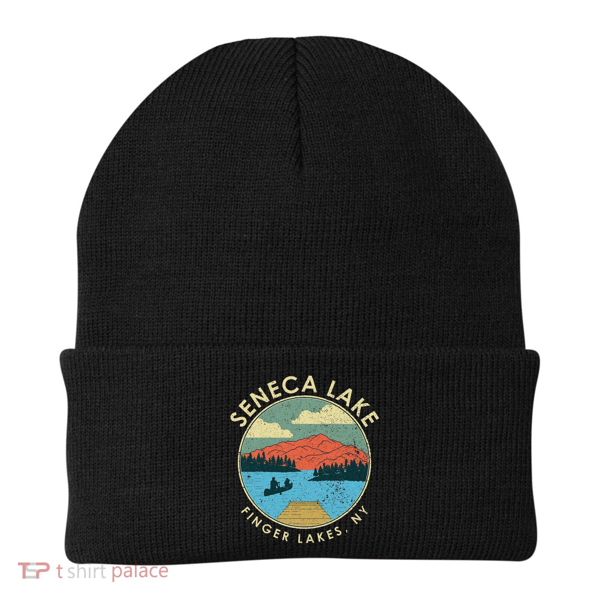 Finger Lakes Ny New York Seneca Lake Beanie