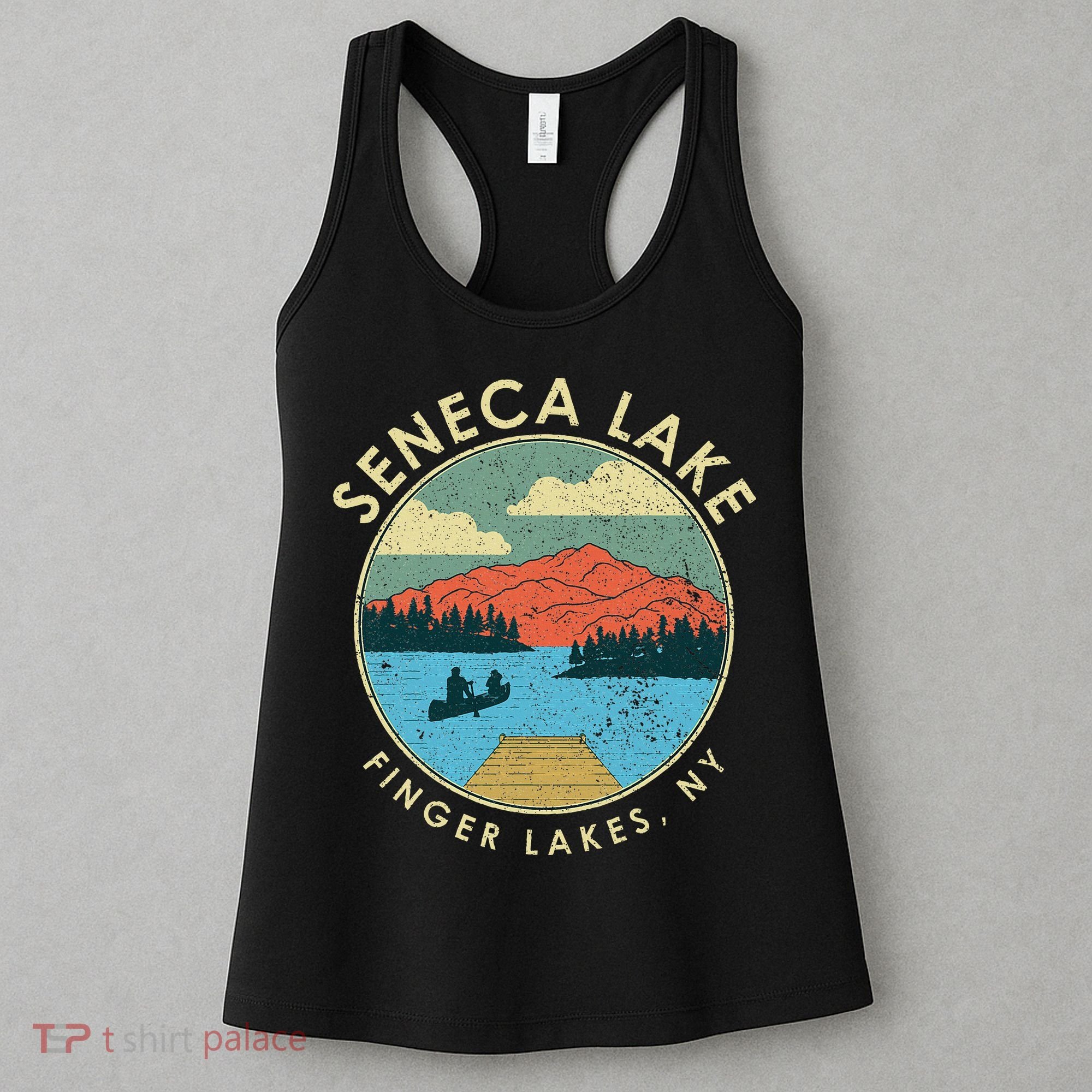 Finger Lakes Ny New York Seneca Lake Women's Tank Top