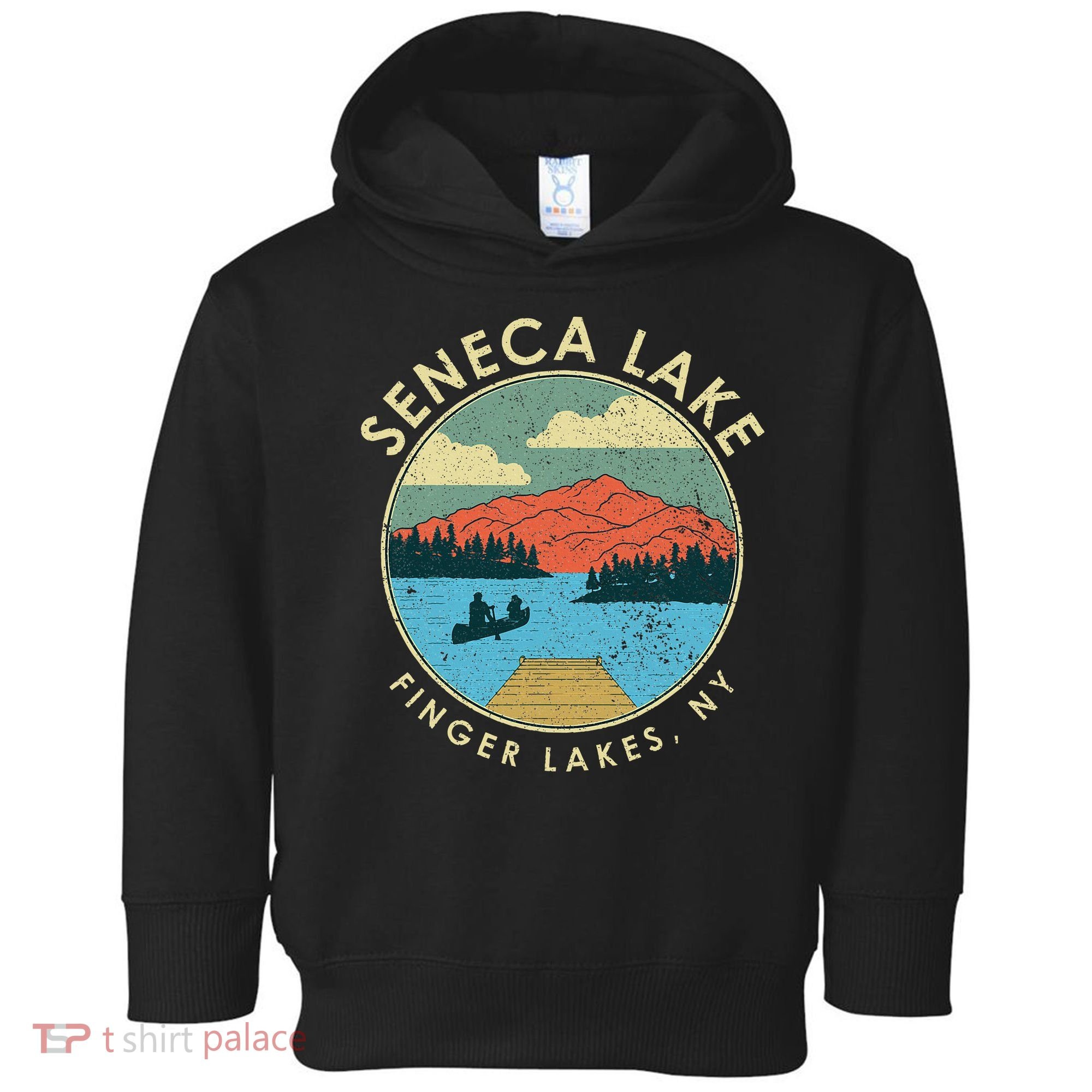 Finger Lakes Ny New York Seneca Lake Toddler Hoodie