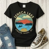 Finger Lakes Ny New York Seneca Lake Women's T-Shirt thumb 3