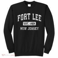 Fort Lee Nj & Retro Fort Lee Est. 1904 New Jersey Sweatshirt thumb 0