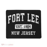 Fort Lee Nj & Retro Fort Lee Est. 1904 New Jersey Mousepad thumb 0