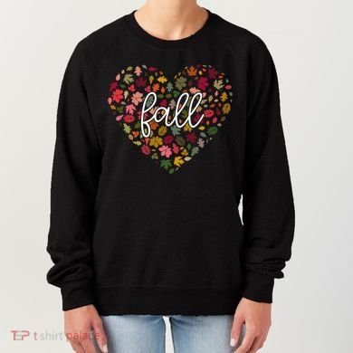 Fall Lover Nature Heart Women's Sweatshirt