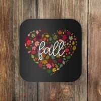 Fall Lover Nature Heart Coaster thumb 0