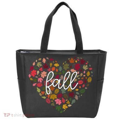 Fall Lover Nature Heart Tote Bag