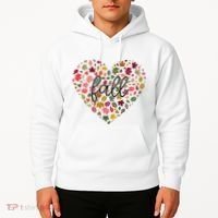Fall Lover Nature Heart Hoodie thumb 2